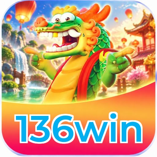 136win Logo - Bônus com Rollover Justo